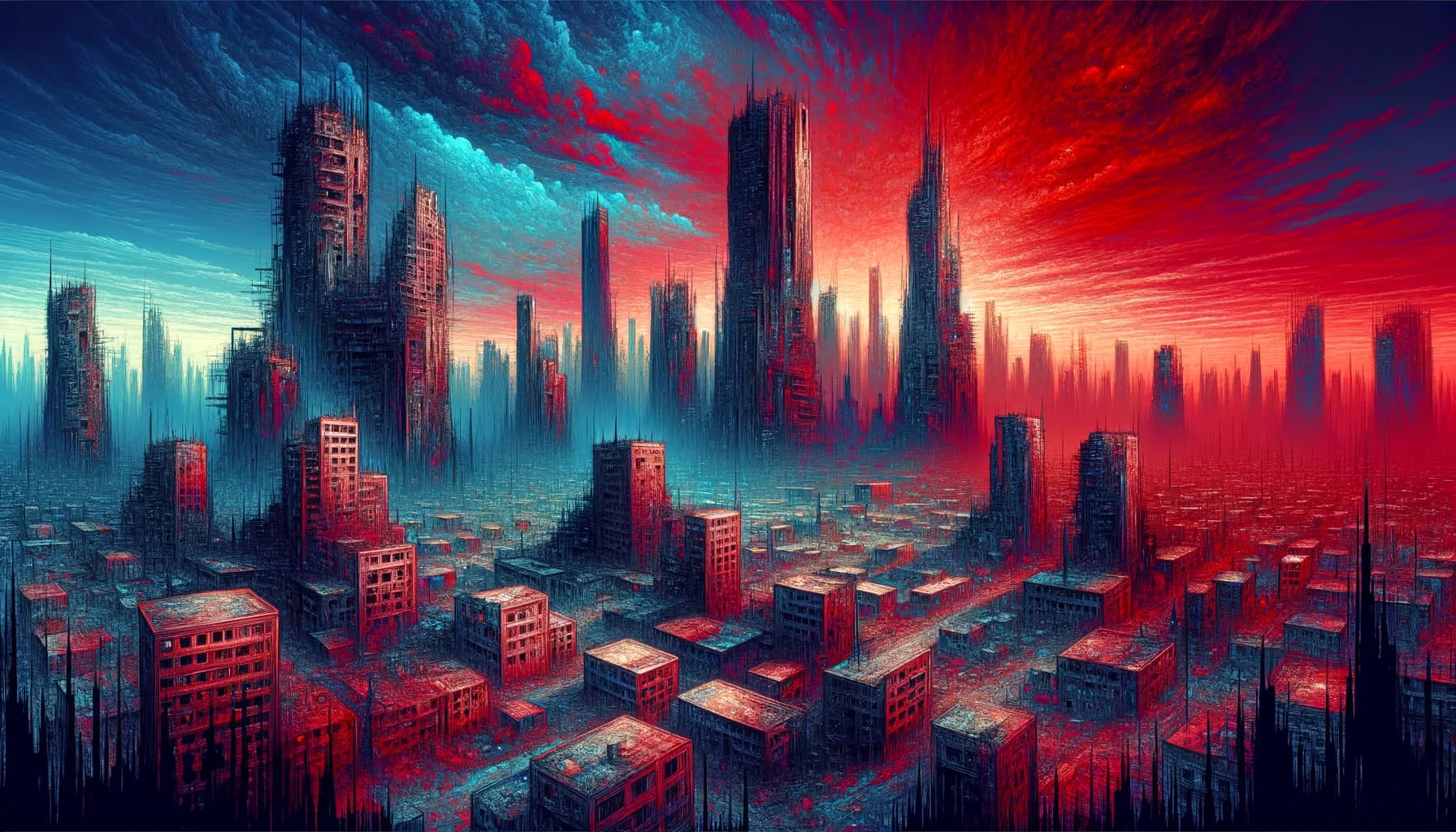 Post apocalyptic city